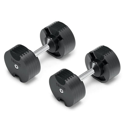 Nuobells - 5-50lb Adjustable Dumbbell Pair - Classic