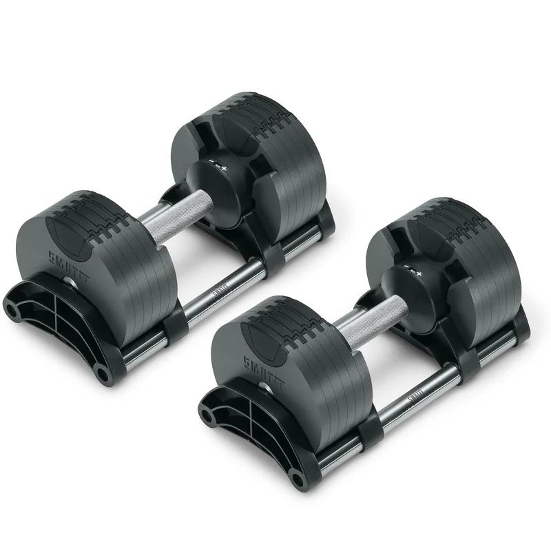 Nuobells - 5-50lb Adjustable Dumbbell Pair - Classic