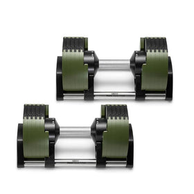Nuobells - 5-50lb Adjustable Dumbbell Pair - Tactical