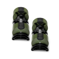 Nuobells - 5-50lb Adjustable Dumbbell Pair - Tactical
