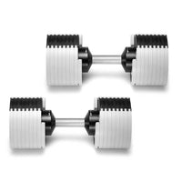 Nuobells - 5-80lb Adjustable Dumbbell Pair - Ash