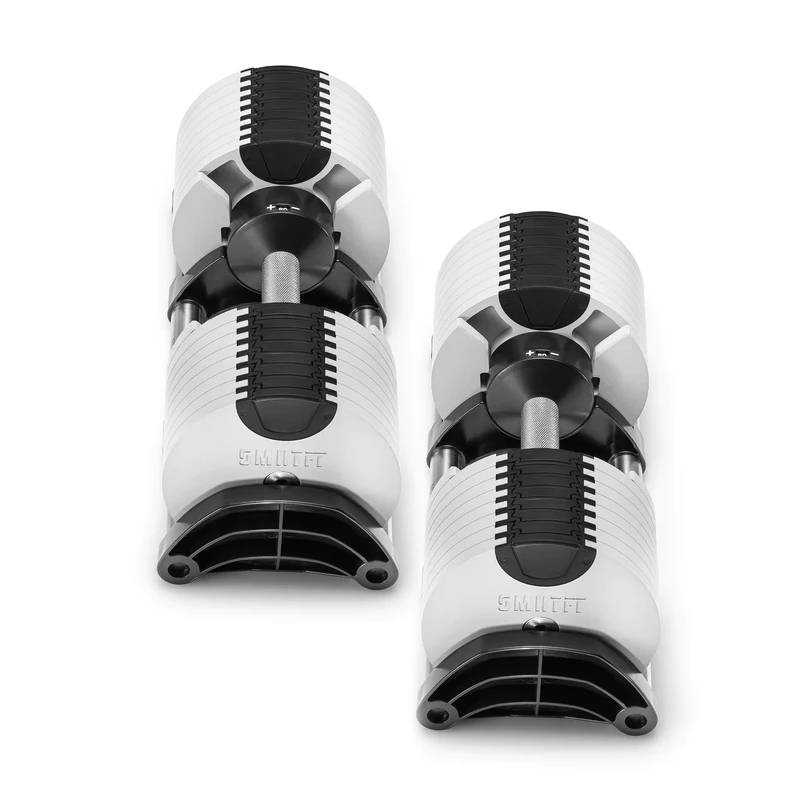 Nuobells - 5-80lb Adjustable Dumbbell Pair - Ash