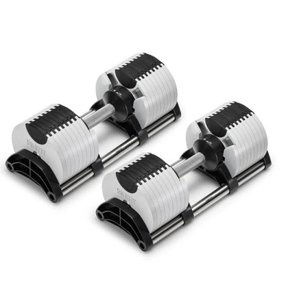 Nuobells - 5-80lb Adjustable Dumbbell Pair - Ash