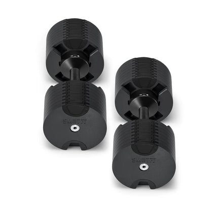 Nuobells - 5-80lb Adjustable Dumbbell Pair - Matte Black