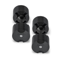 Nuobells - 5-80lb Adjustable Dumbbell Pair - Matte Black