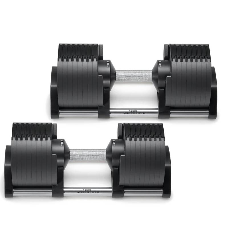 Nuobells - 5-80lb Adjustable Dumbbell Pair - Classic