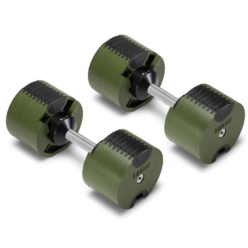 Nuobells - 5-80lb Adjustable Dumbbell Pair - Tactical