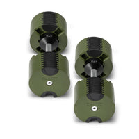 Nuobells - 5-80lb Adjustable Dumbbell Pair - Tactical
