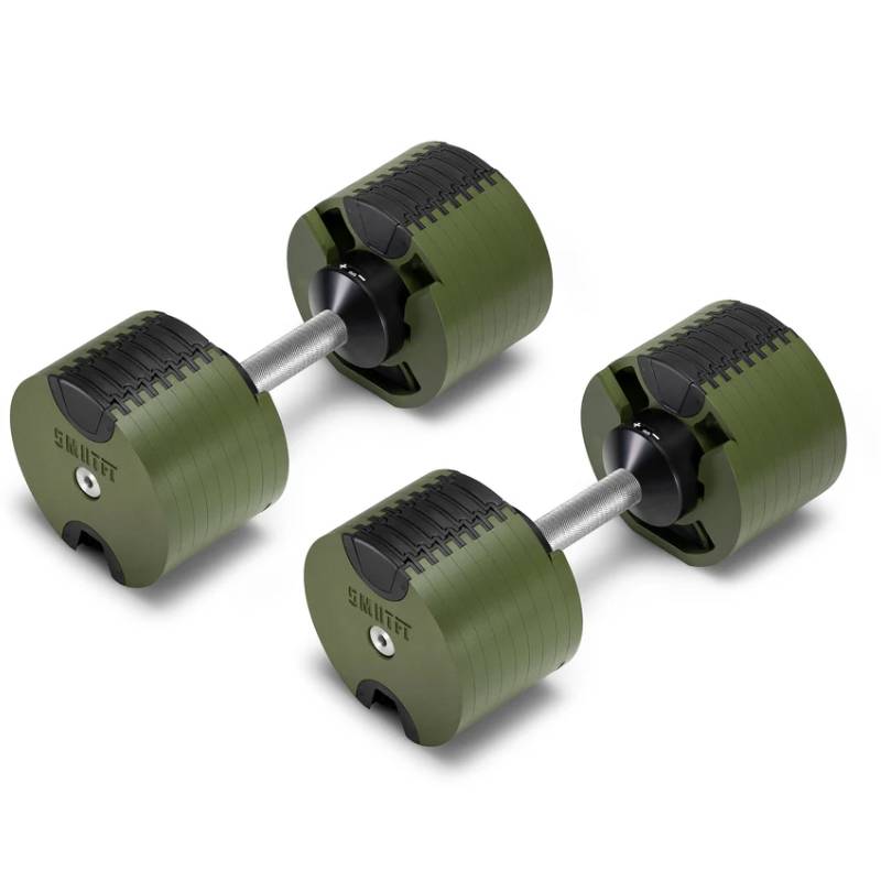Nuobells - 5-80lb Adjustable Dumbbell Pair - Tactical