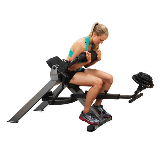 Body-Solid Semi-Recumbent Dual Ab Bench GAB350
