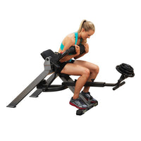 Body-Solid Semi-Recumbent Dual Ab Bench GAB350