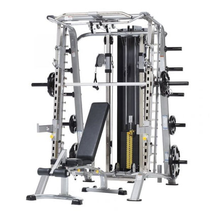 TuffStuff Fitness EVOLUTION SMITH MACHINE / HALF CAGE ENSEMBLE (CSM-725WS)