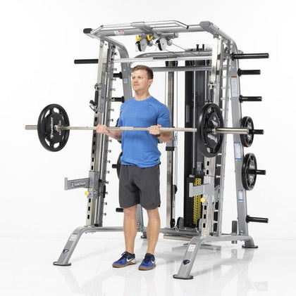 TuffStuff Fitness EVOLUTION SMITH MACHINE / HALF CAGE ENSEMBLE (CSM-725WS)