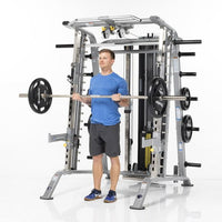 TuffStuff Fitness EVOLUTION SMITH MACHINE / HALF CAGE ENSEMBLE (CSM-725WS)