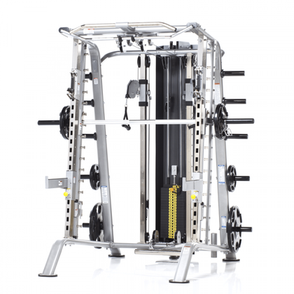 TuffStuff Fitness EVOLUTION SMITH MACHINE / HALF CAGE ENSEMBLE (CSM-725WS)