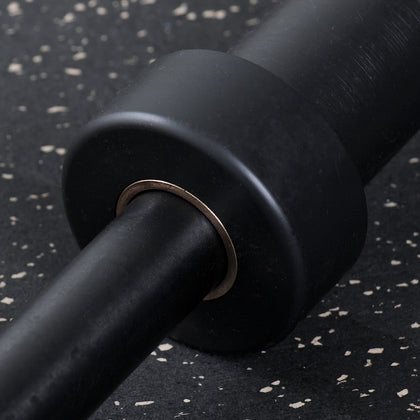 XM Fitness 6Ft Black Barbell