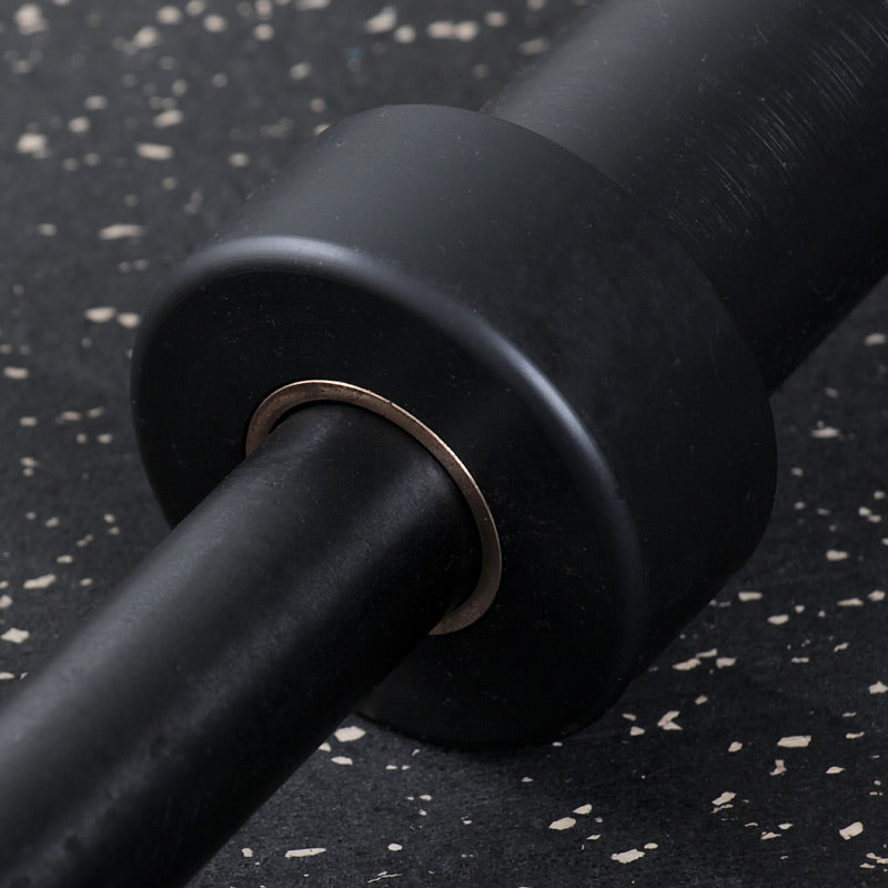 XM Fitness 6Ft Black Barbell