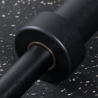 XM Fitness 6Ft Black Barbell