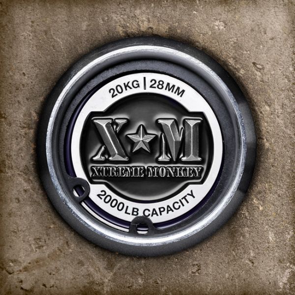 XM Fitness 320lbs Urethane Bumper Plate Kit