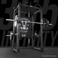XM FITNESS 365 Infinity XL Power Rack - 8ft