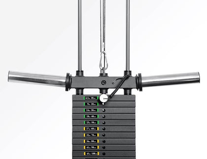 XM Fitness Infinity Rack Lat Pull Down and Weight Stack