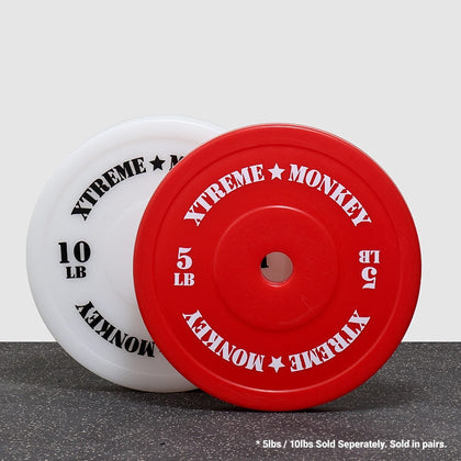 XM Fitness 10lbs Olympic Technique Plates